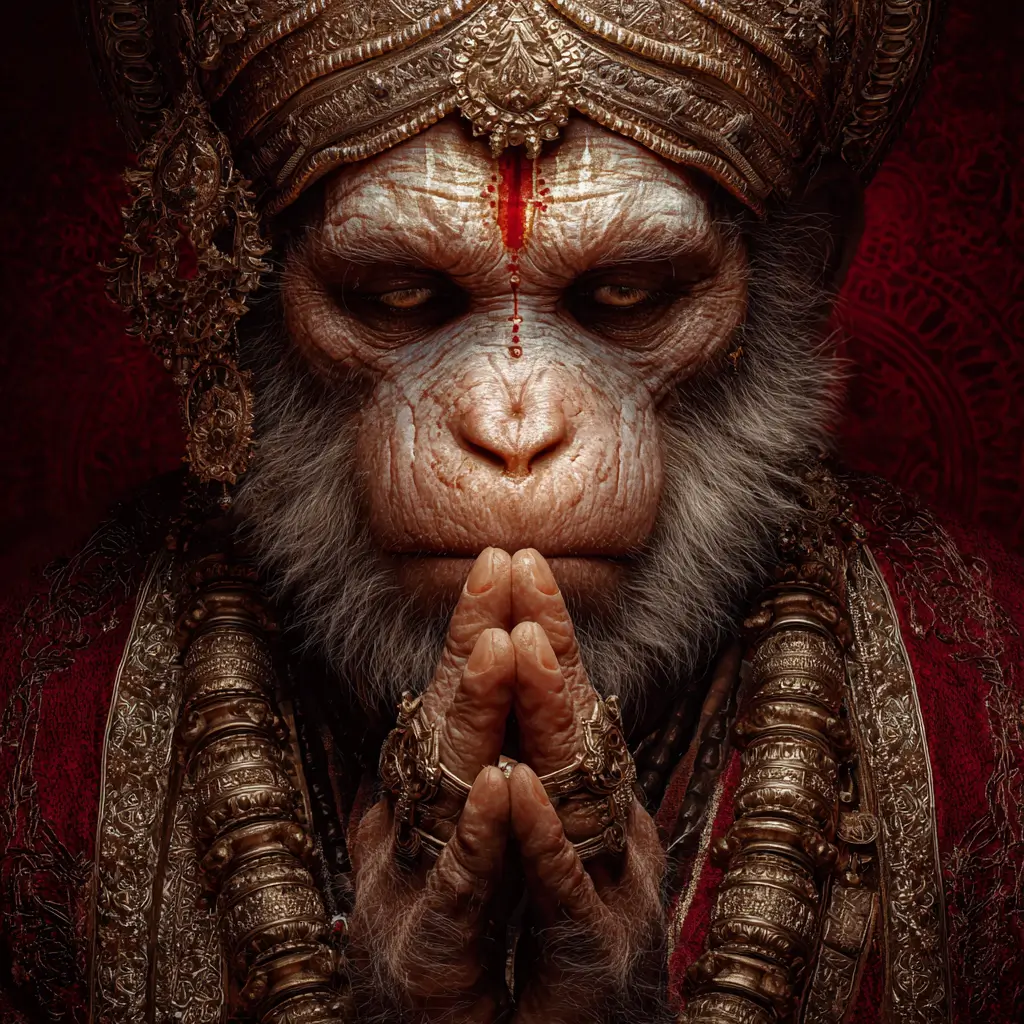 Hanuman Gayatri : mantra invoquant la sagesse, la force et la guidance du Seigneur Hanuman
